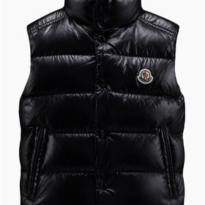 Moncler Black Puffer Vest for Boys